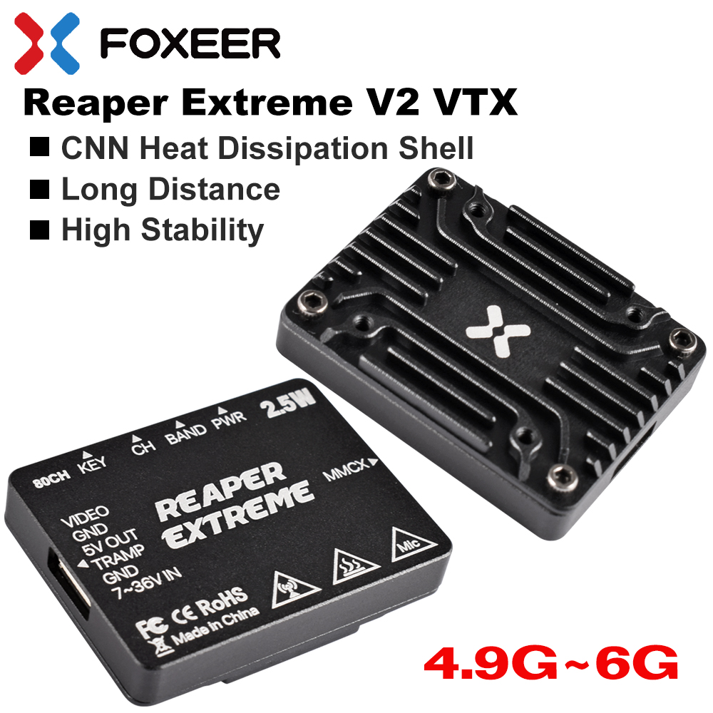 Foxeer 5,8G Reaper Extreme V2  – Foxeer Reaper Extreme 2.5W Vtx Bewertung und Preis